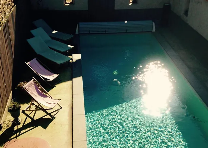 Au Bord De La Piscine Chauffee Et Privee Pour Vous Le Soir ! Ξενοδοχείο με διαμερίσματα Σολέ